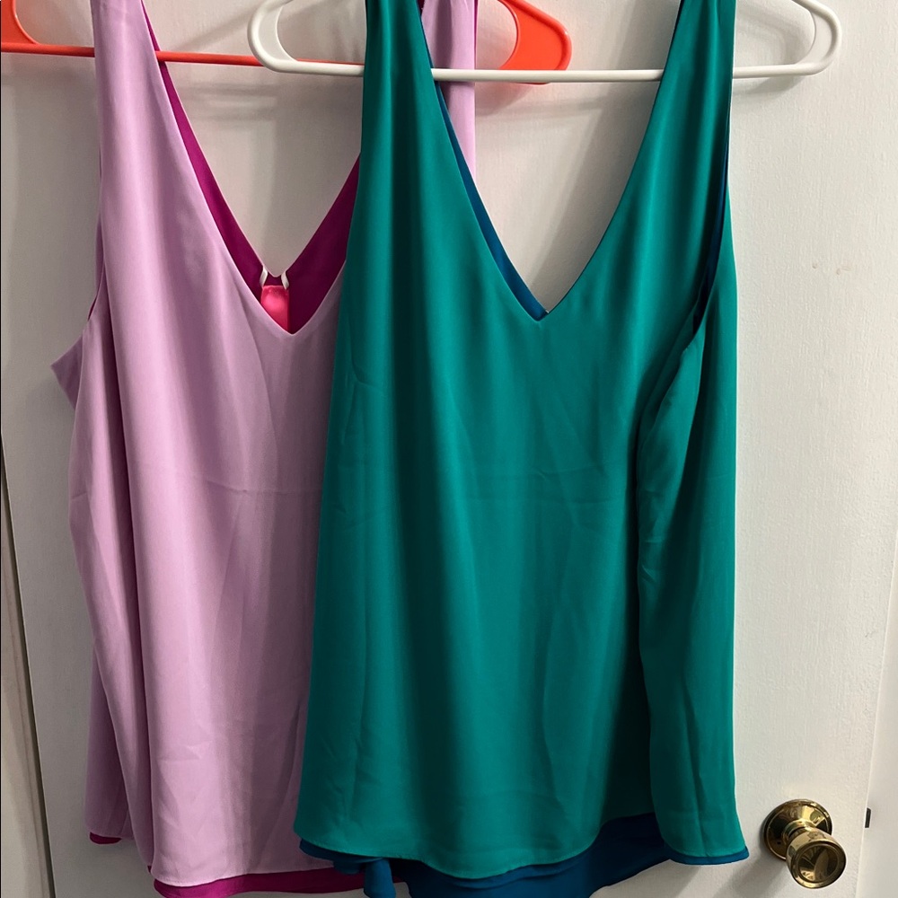 Vibrant Women's Tops Set - Blue, Pink, and Multicolor - Picture 7 of 9